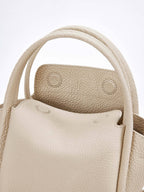 Songmont Mini Song Bag Ivory - top handle close-up