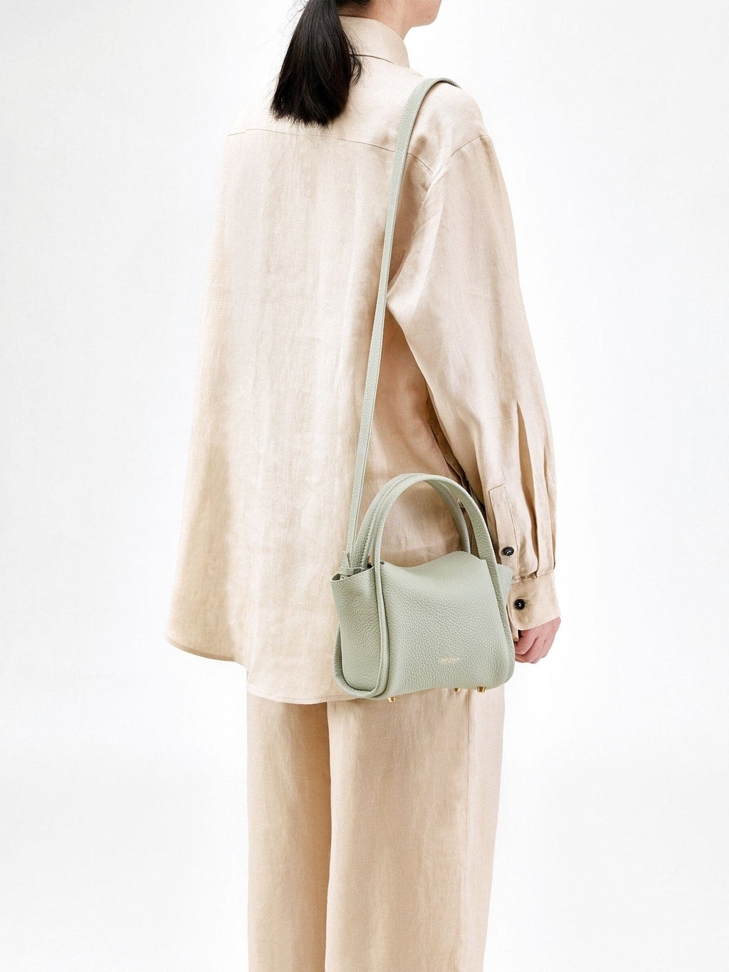 Songmont Mini Song Bag Jade - worn cross-body
