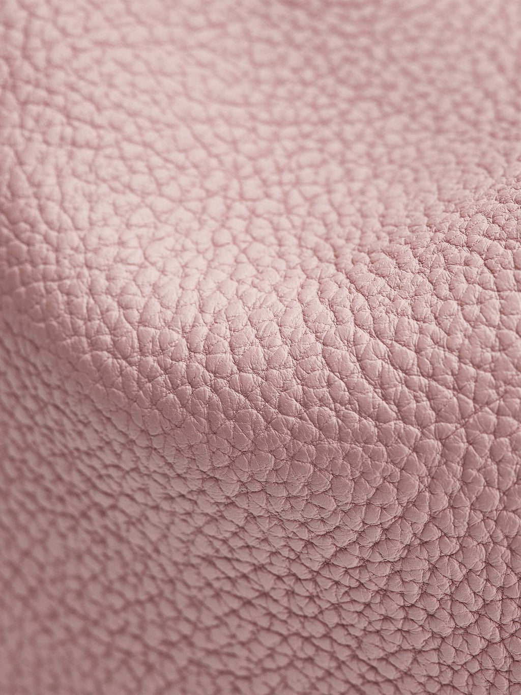 Songmont Mini Song Bag Pink - leather grain close-up