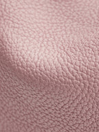 Songmont Mini Song Bag Pink - leather grain close-up