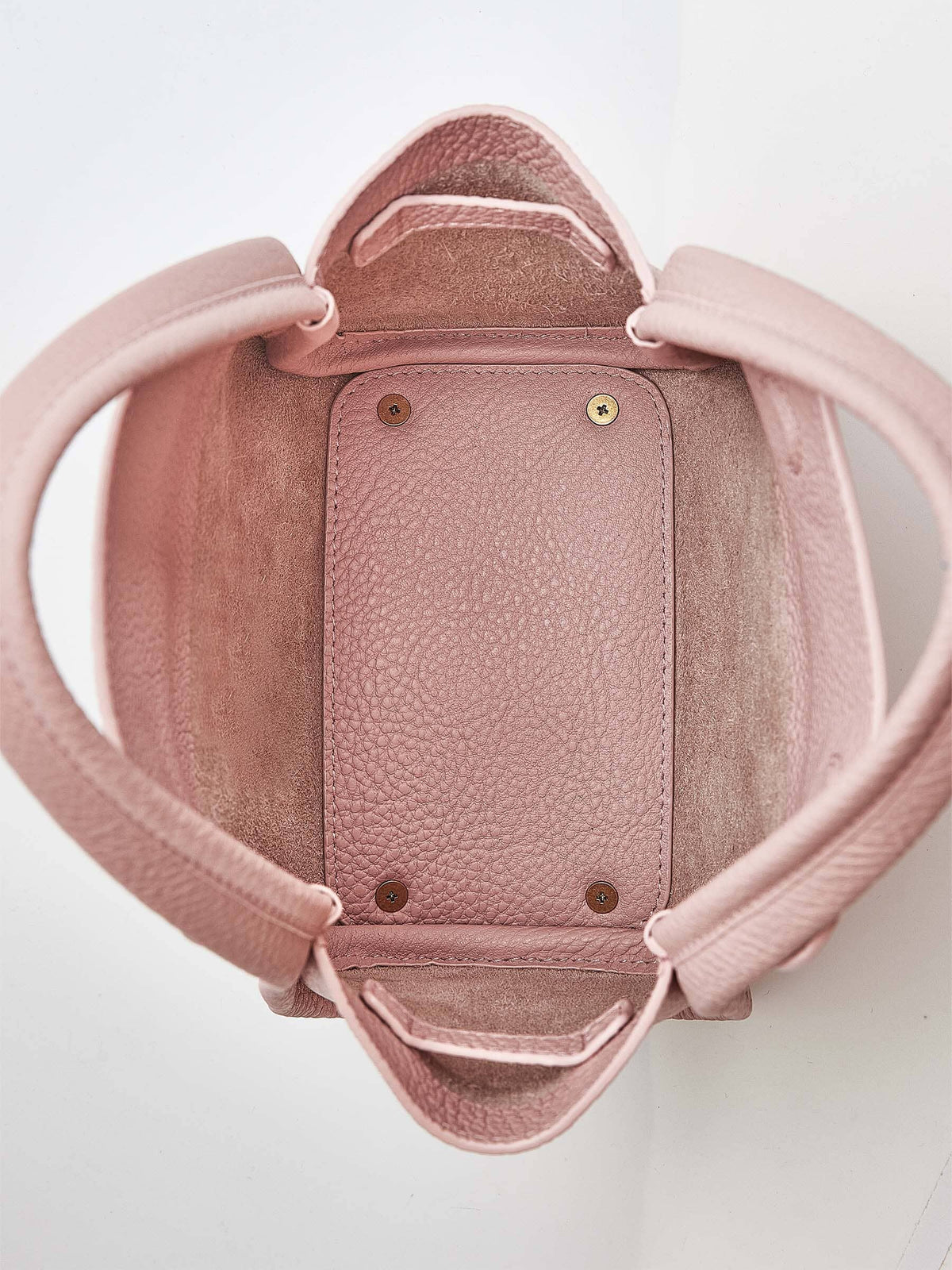Songmont Mini Song Bag Pink - interior top view