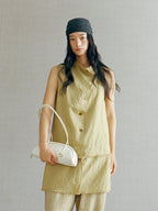 Songmont Mini Yore Toast Bag Cloud - carried under the arm