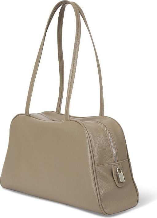 MONOROW Arc Bag - Etoupe angled view