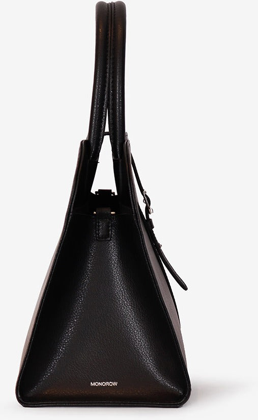 MONOROW Blanc Medium Bag - Black side view