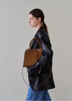 MONOROW Blanc Medium Bag - Camel styled look 7