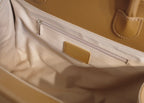 MONOROW Blanc Medium Bag - Camel interior pocket detail