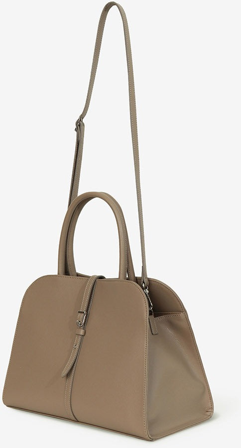 MONOROW Blanc Medium Bag - Etoupe angled view
