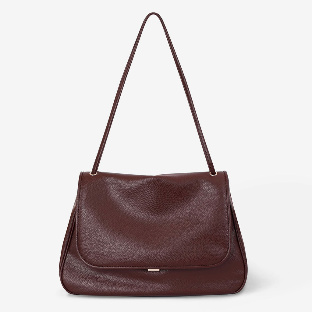 MONOROW Jude Bag - Burgundy front view