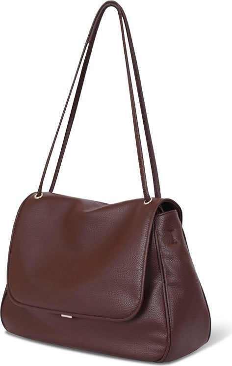 MONOROW Jude Bag - Burgundy angled view