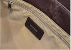 MONOROW Jude Bag - Burgundy interior pocket detail