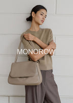 MONOROW Jude Bag - Etoupe styled look 1