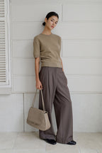 MONOROW Jude Bag - Etoupe styled look 15