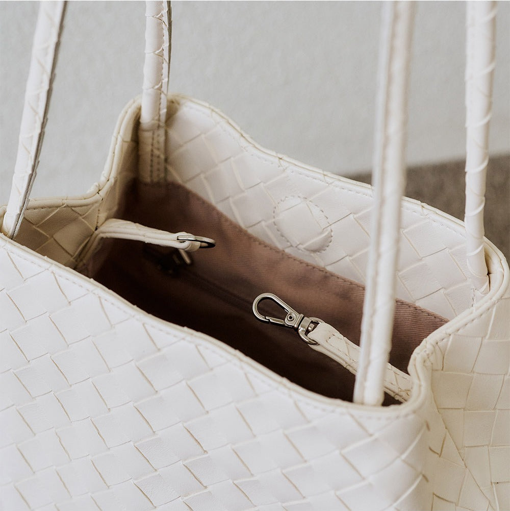 MONOROW Juri Bag - Ivory interior detail