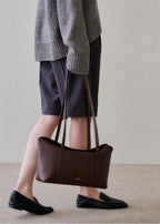 MONOROW Sara Bag - Burgundy Brown styled look 9