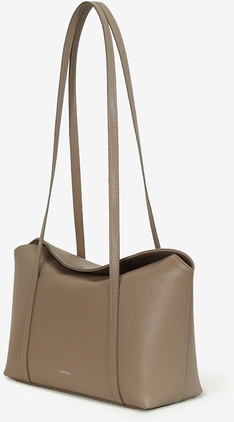 MONOROW Sara Bag - Etoupe angled view