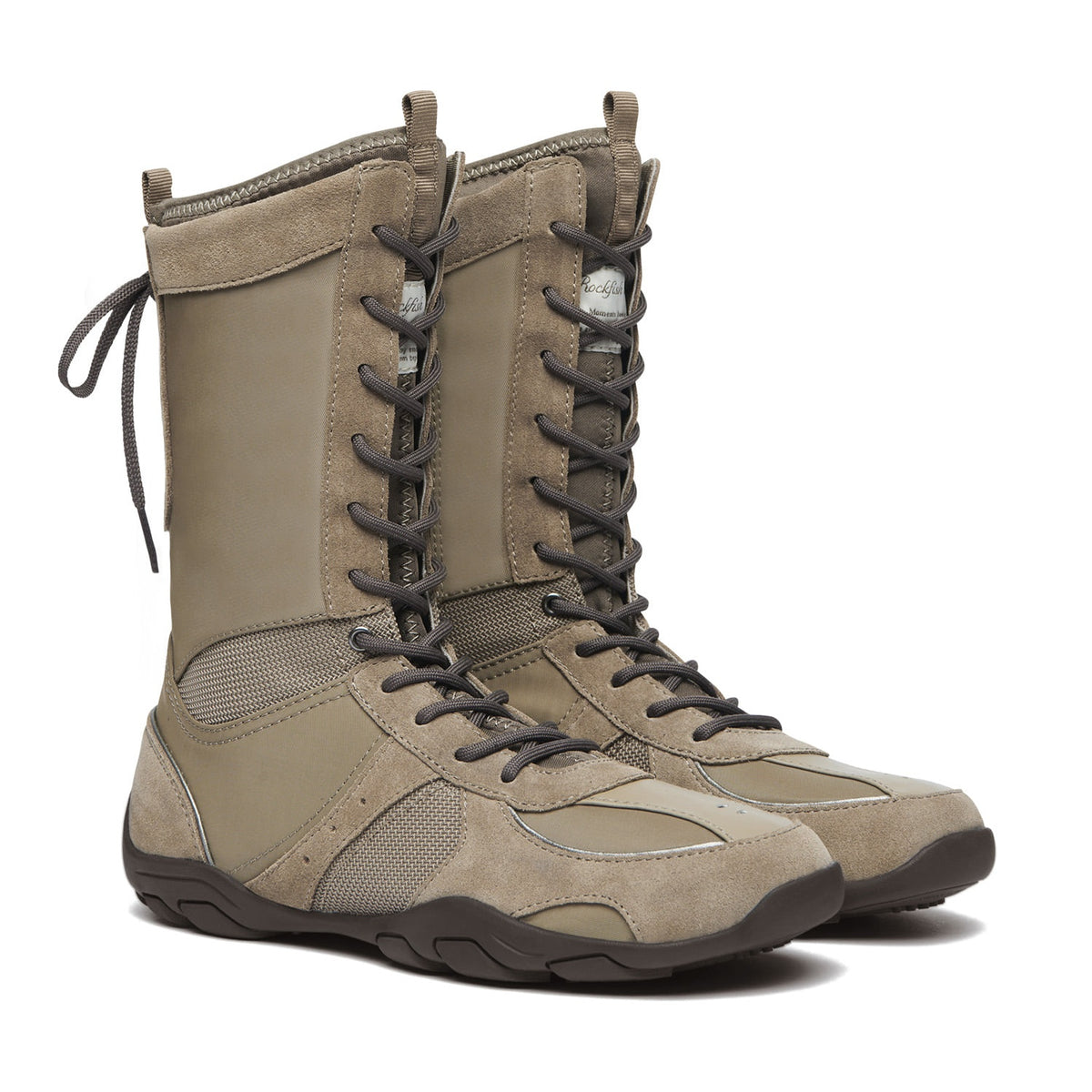 Rockfish Weatherwear NICOLE MIDDLE BOOTS Khaki pair