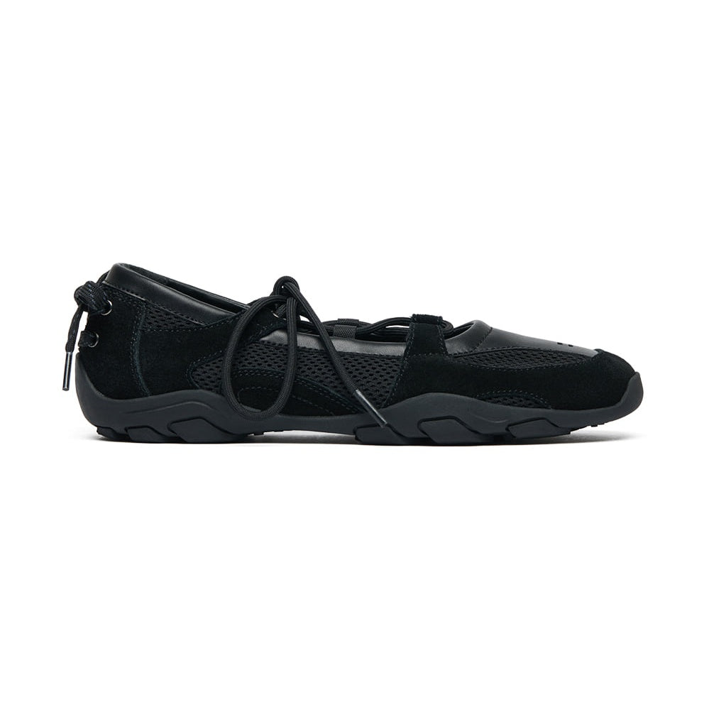 Rockfish Weatherwear NICOLE WEAVING LACEUP SNEAKERS V2 Black side view