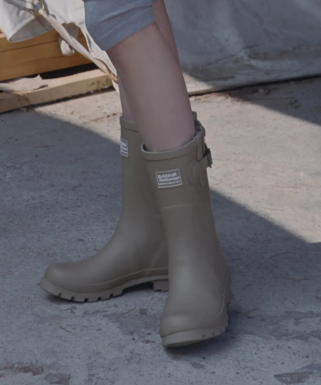Rockfish Weatherwear ORIGINAL RAIN BOOTS SHORT - Cocoa