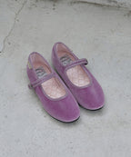 Rockfish Weatherwear BELLA QUILTED MARYJANES Lavender styled view