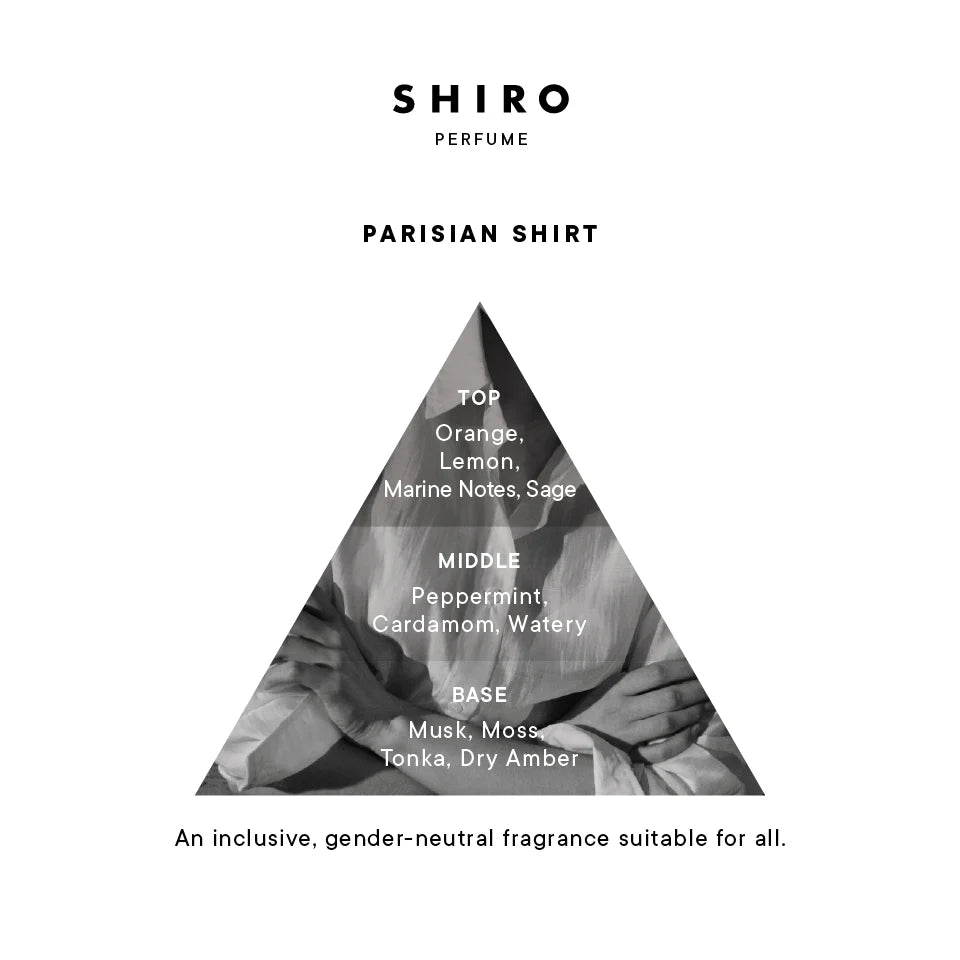 SHIRO - PARISAN SHIRT Eau De Parfum (100ml / 50ml)