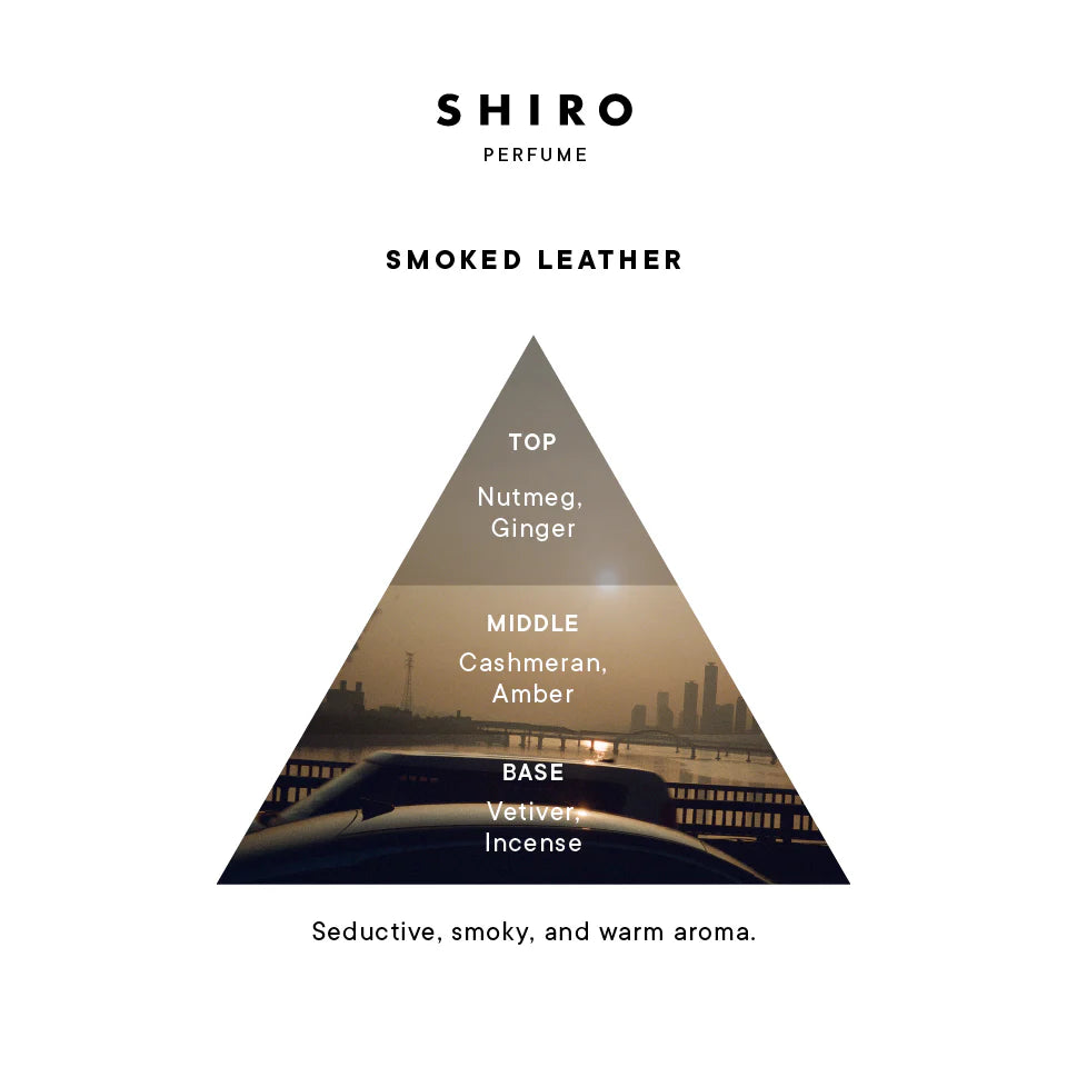 SHIRO - SMOKED LEATHER Eau De Parfum (100ml / 50ml)