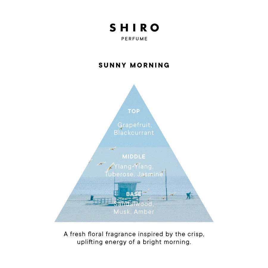 SHIRO - SUNNY MORNING Eau De Parfum (100ml / 50ml)