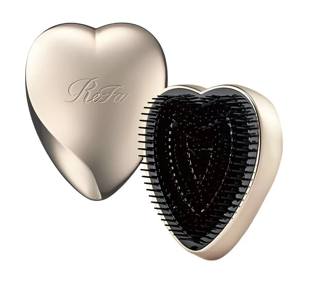 ReFa HEART BRUSH - Champagne Gold