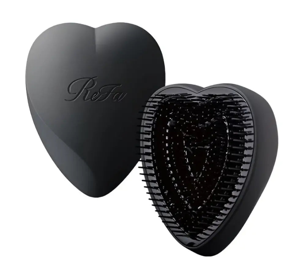 ReFa HEART BRUSH - Matte Black