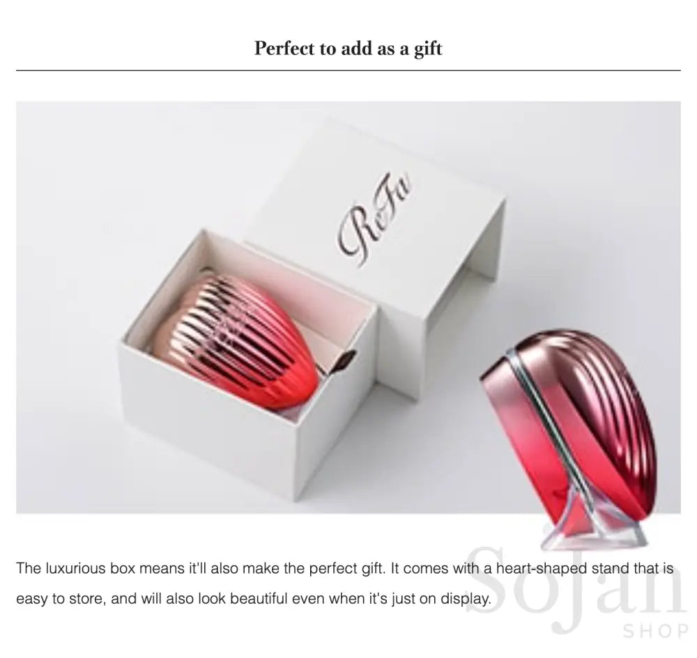 ReFa HEART BRUSH RAY - Hair Care > Hair Brushes