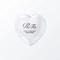 ReFa HEART FRAGRANCE HANDCREAM White product shot