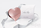 ReFa Heart Mirror glass clarity and design detail
