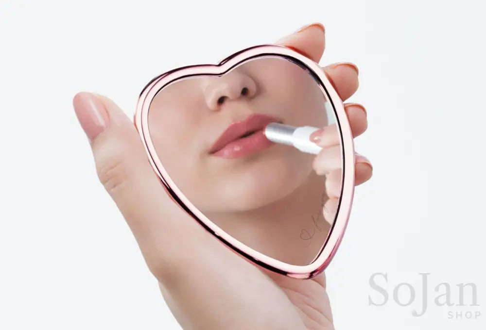 ReFa Heart Mirror glass mirror surface close-up