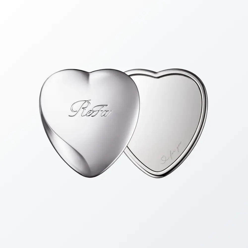 ReFa Heart Mirror Silver
