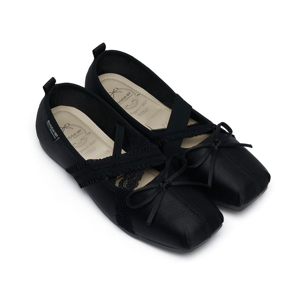Rockfish Weatherwear Banding Ballet Flats - Black