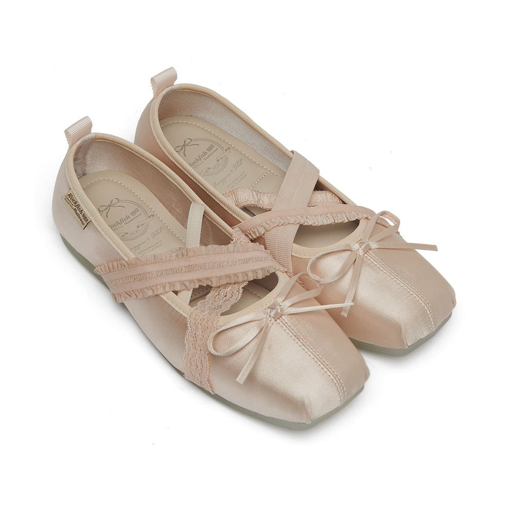 Rockfish Weatherwear Banding Ballet Flats - Pink