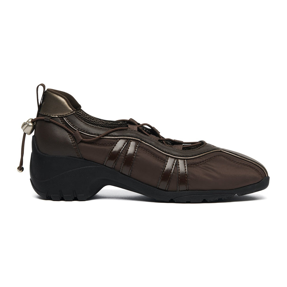 Rockfish Weatherwear Bliss Heel String Sneakers Brown side view