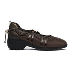 Rockfish Weatherwear Bliss Heel String Sneakers Brown side view