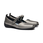 Rockfish Weatherwear X MINJUKIM Bliss Ribbon Sneakers Charcoal, three-quarter view