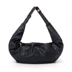 Rockfish Weatherwear Buckle Hobo Bag Black front view