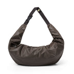 Rockfish Weatherwear Buckle Hobo Bag Brown front view