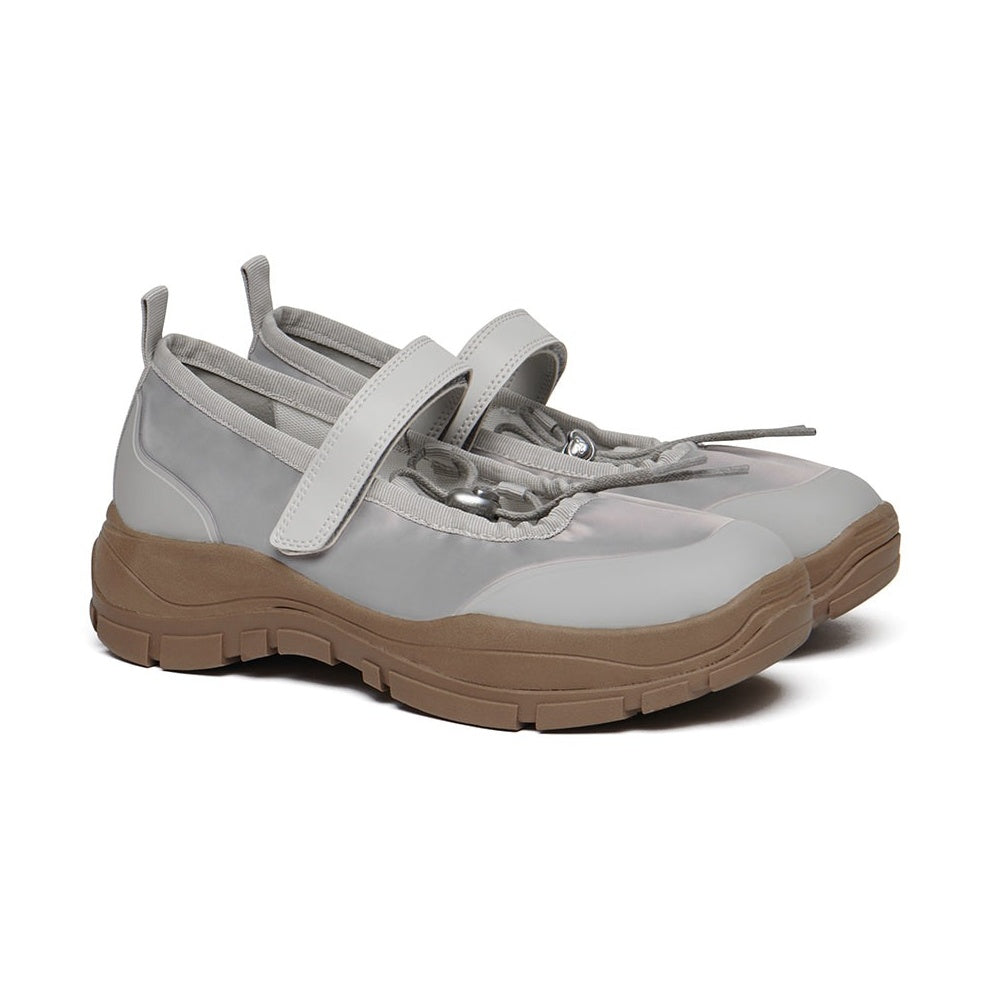 Rockfish Weatherwear Flatform String Maryjanes Grey