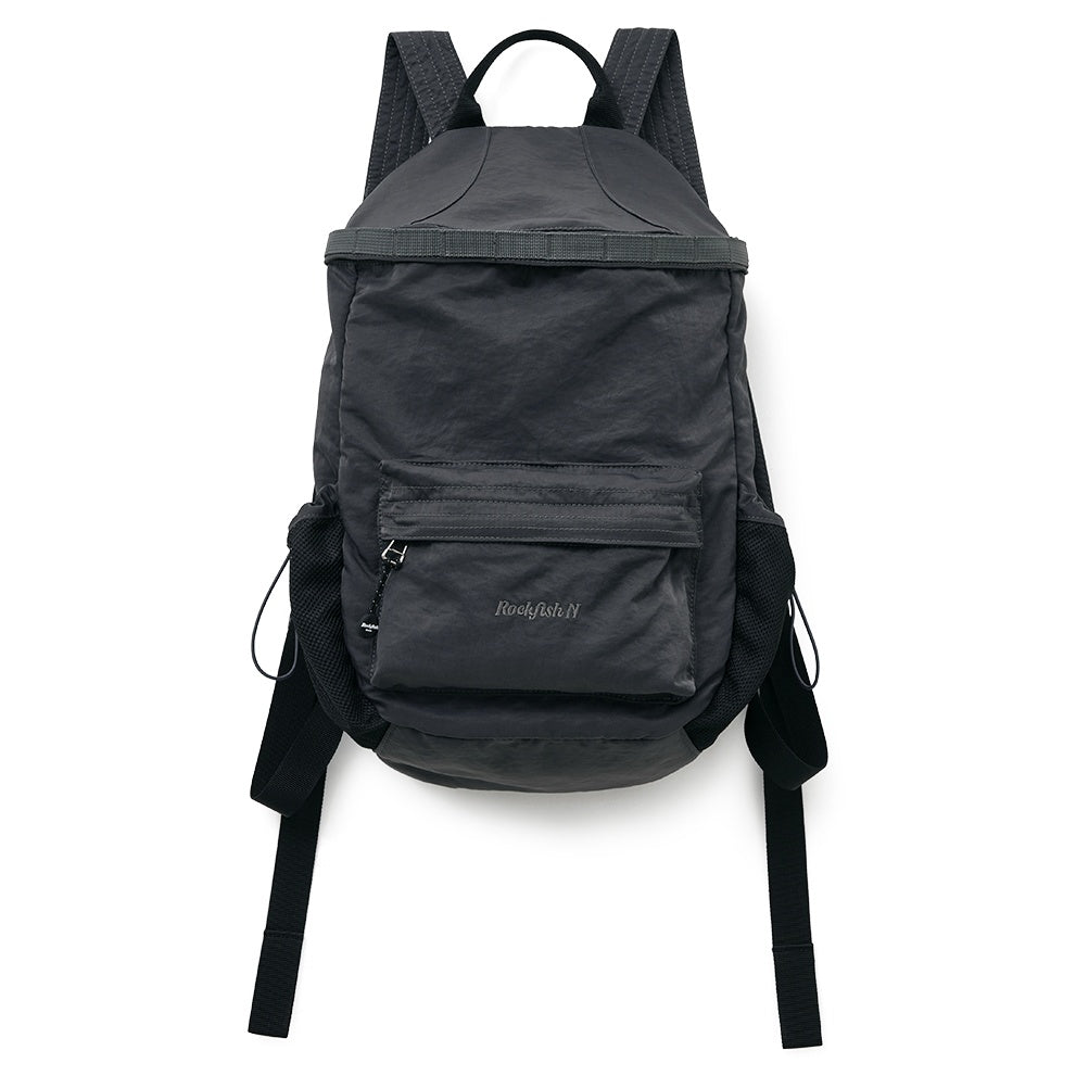 Rockfish Weatherwear Nylon Backpack Charcoal front view