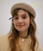 Rockfish Weatherwear SOLID COTTON BERET Beige worn