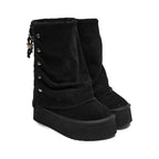 Rockfish Weatherwear Stud Maxi Folded Boots Middle Black - photo 1