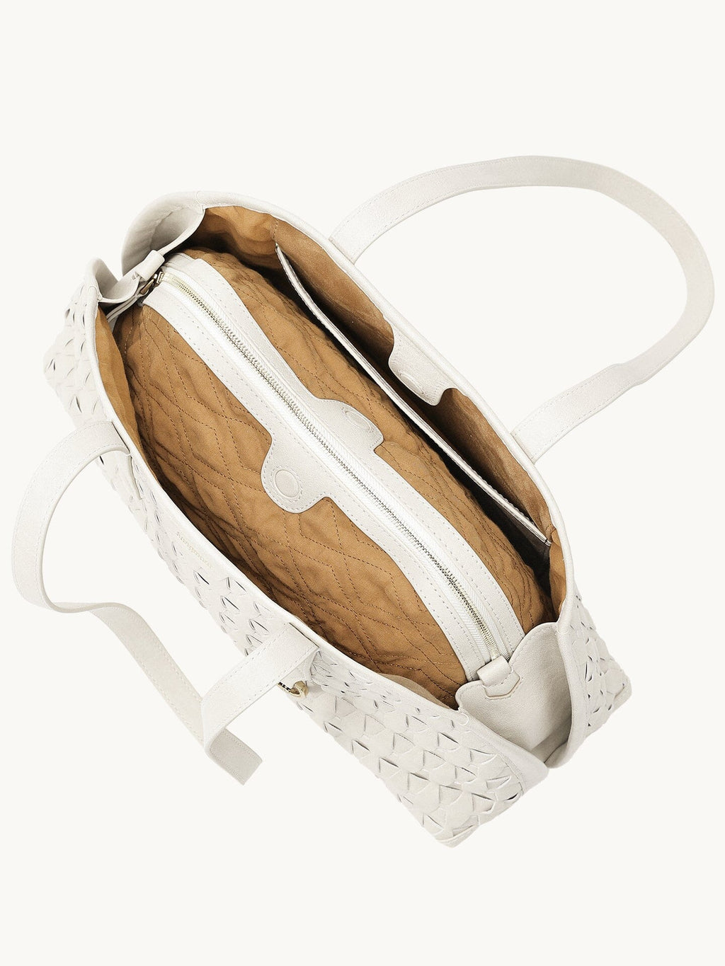Songmont Lattice Shellseeker Bag Cloud - interior top view