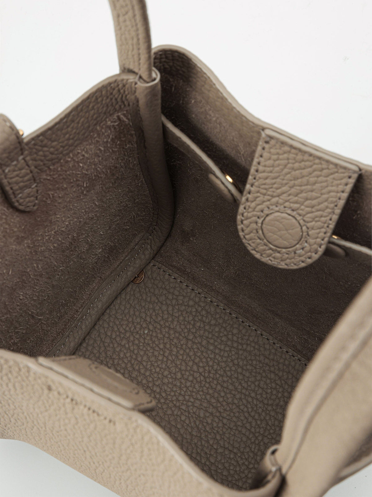 Songmont Small Song Bag Cream Apricot - interior detail