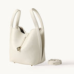 Songmont Song Bucket Bag Cloud - front view with strap
