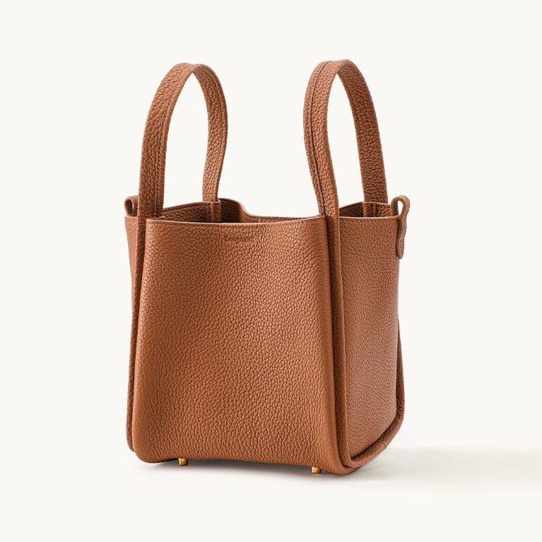 Songmont Medium Song Bag Golden Brown front view