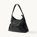 Songmont Medium Yore Hobo Bag Onyx front view