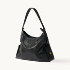 Songmont Medium Yore Hobo Bag Onyx front view